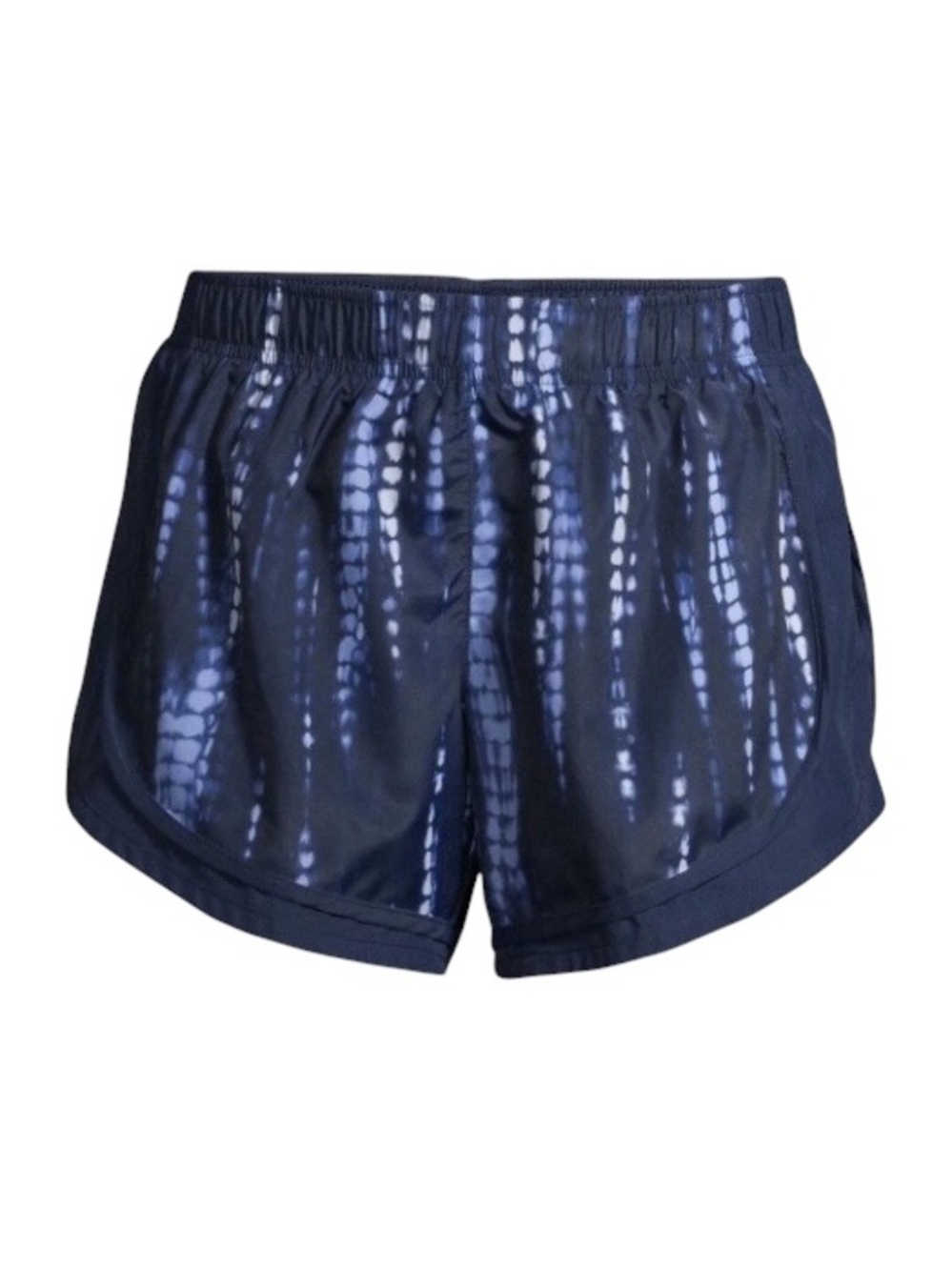 Athletic Works Navy Tie-Dye Women's Athletic Shorts